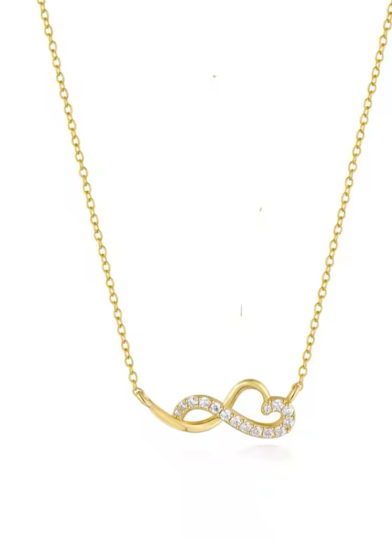 Heart & Infinity necklace
