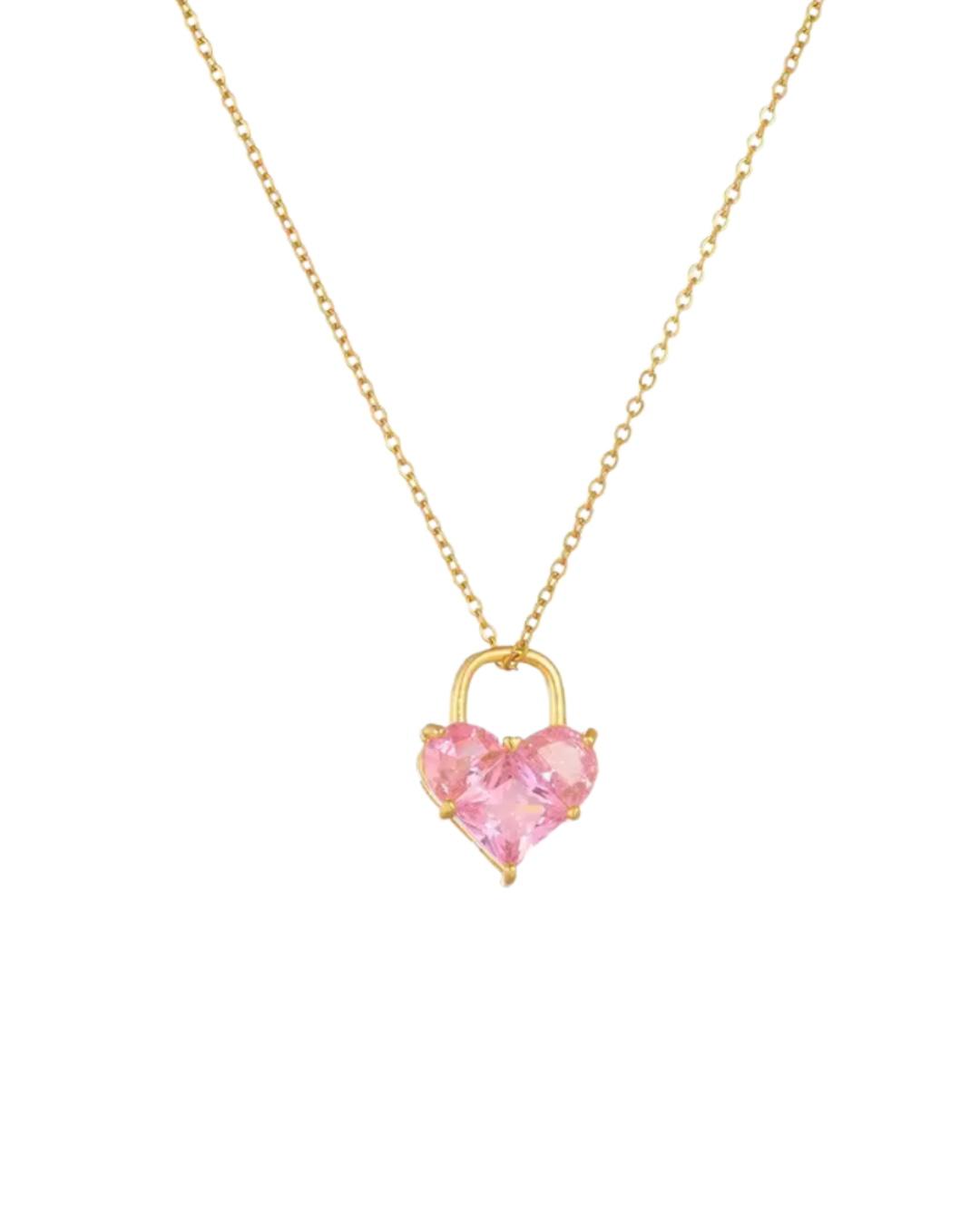 Heart x Lock Necklace