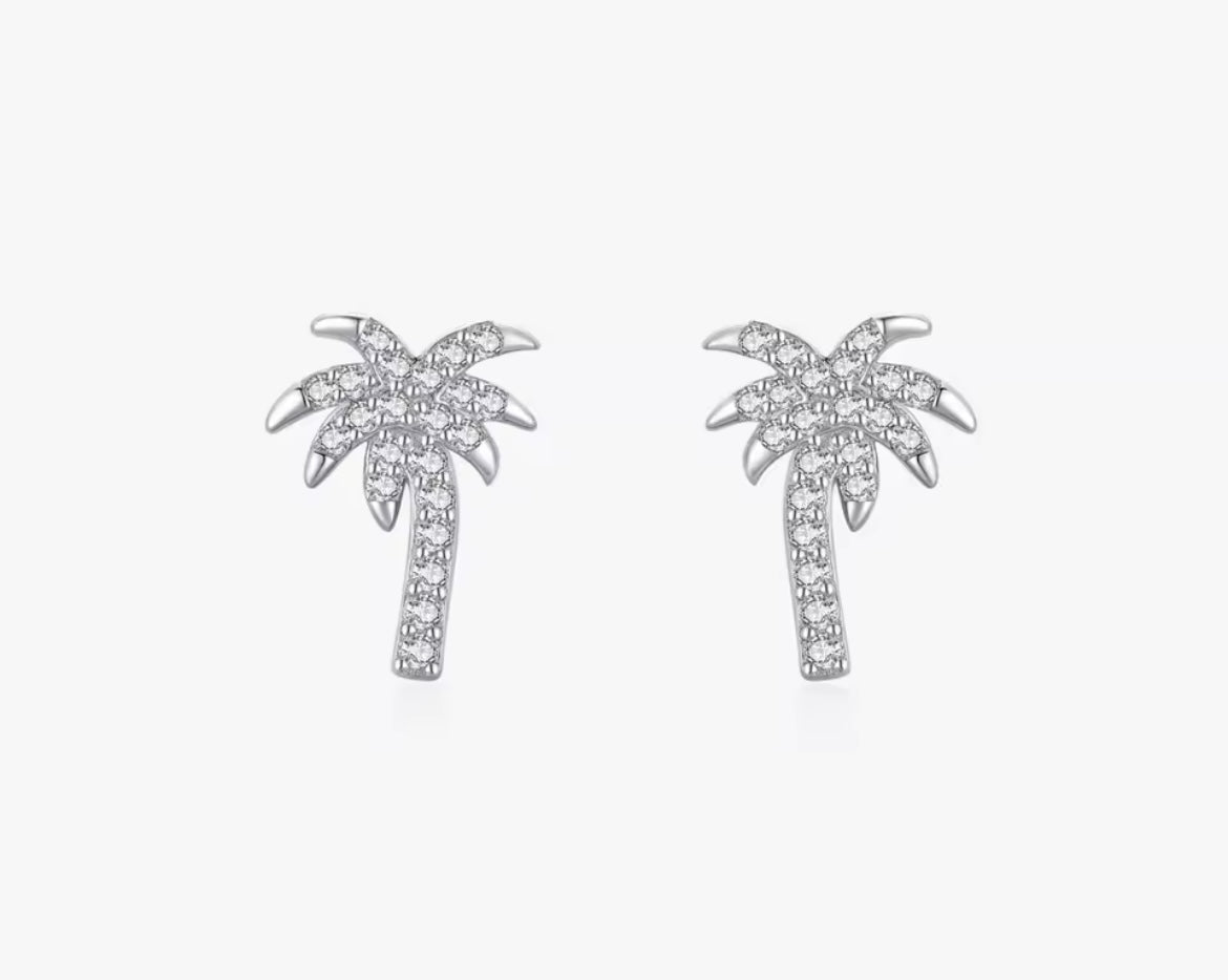 Palm Earrings