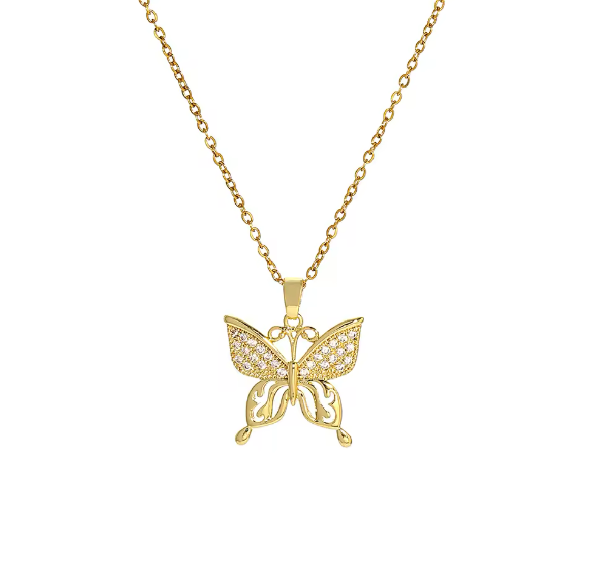 Butterfly necklace