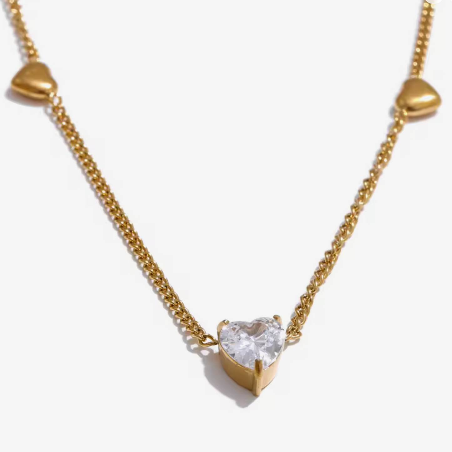Triple Heart Necklace