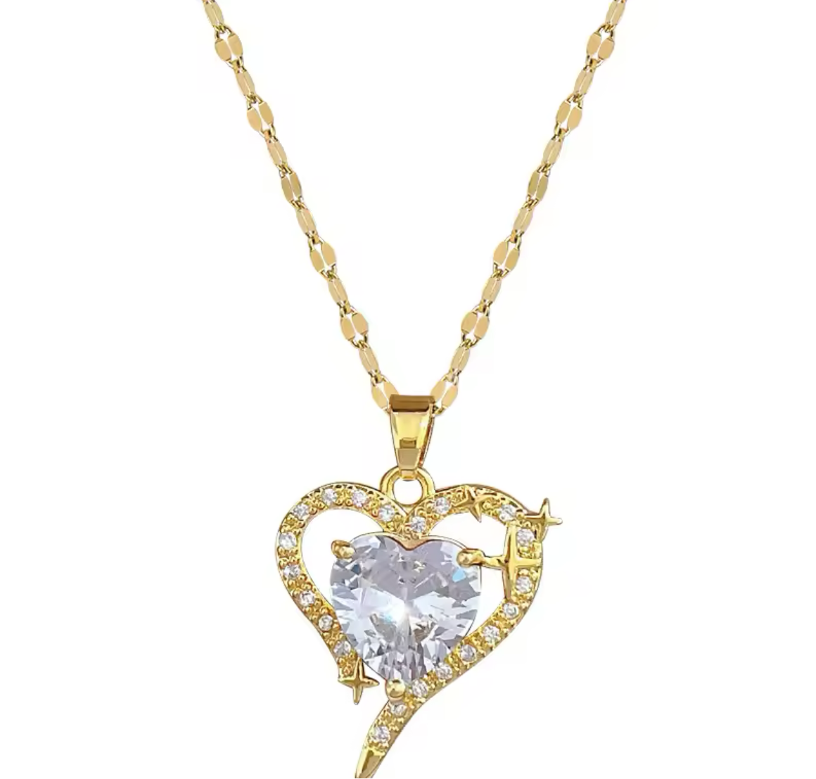 Heart & Star necklace