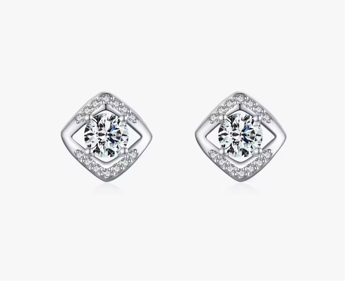 Sterling silver studs