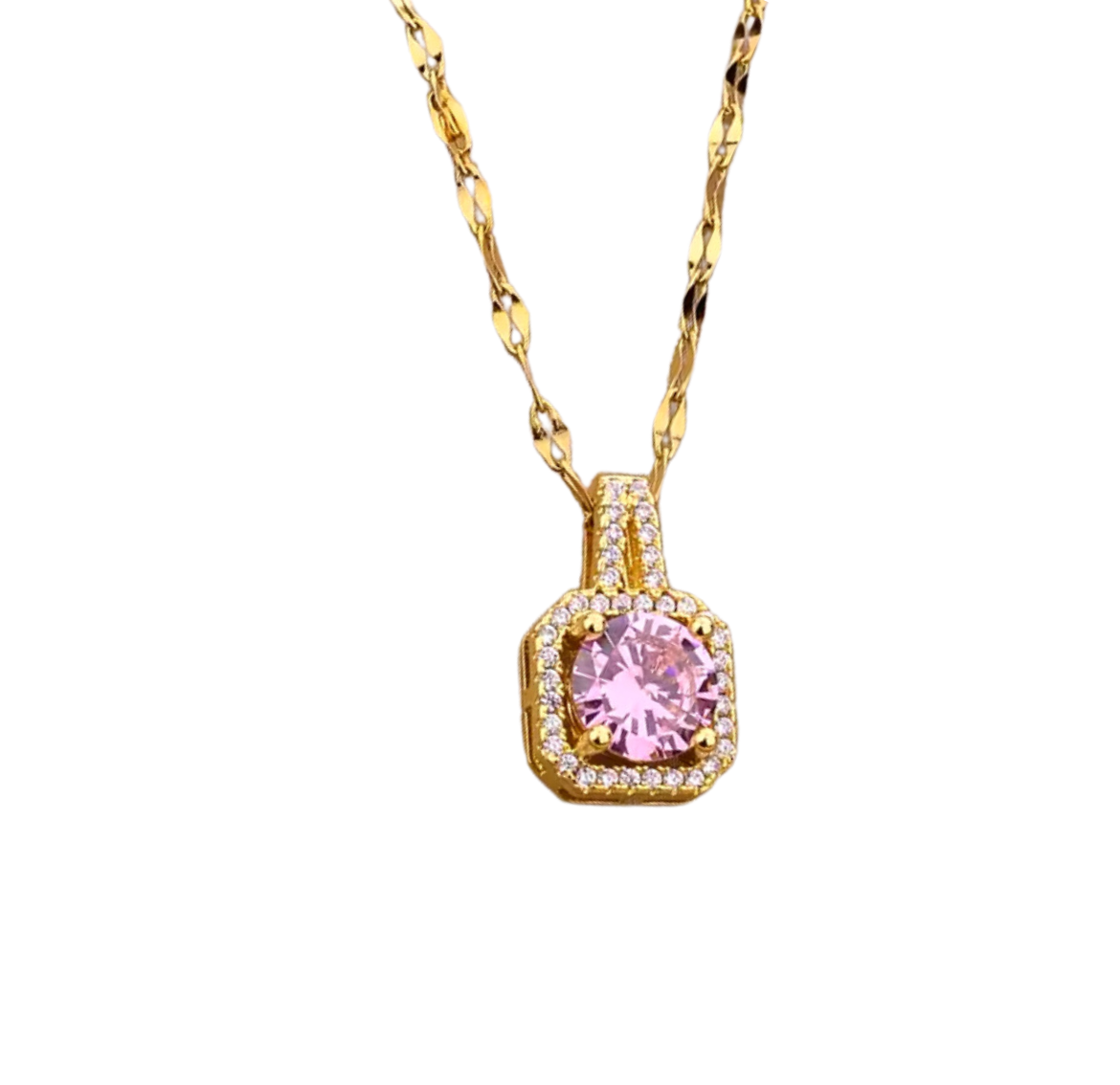 Pink necklace