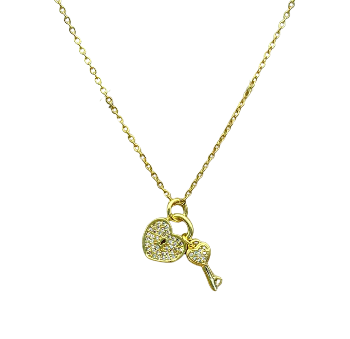 Lock & Key Necklace