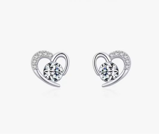 Heart earrings