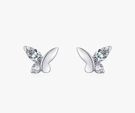 Half butterfly stud