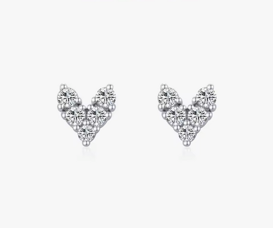 Heart earrings
