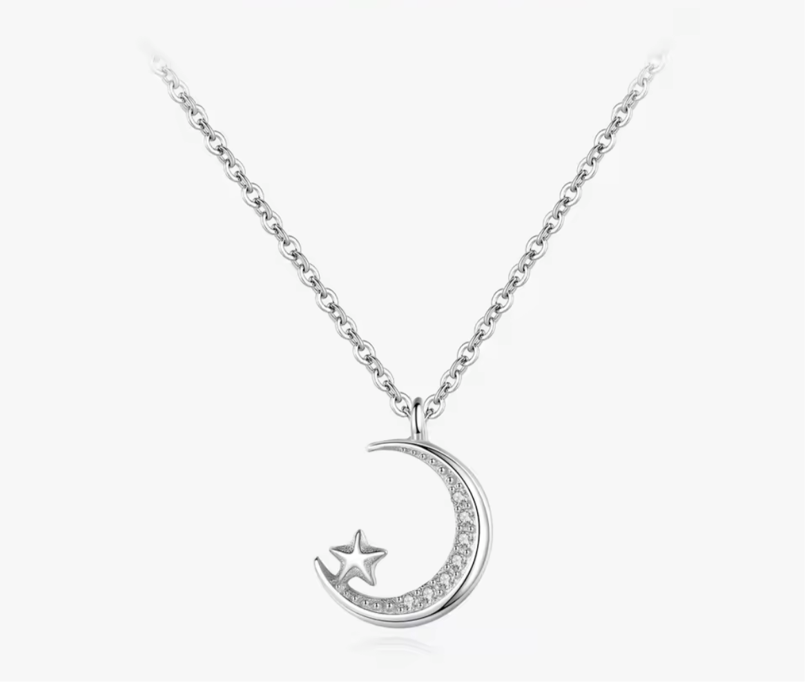 Moon necklace