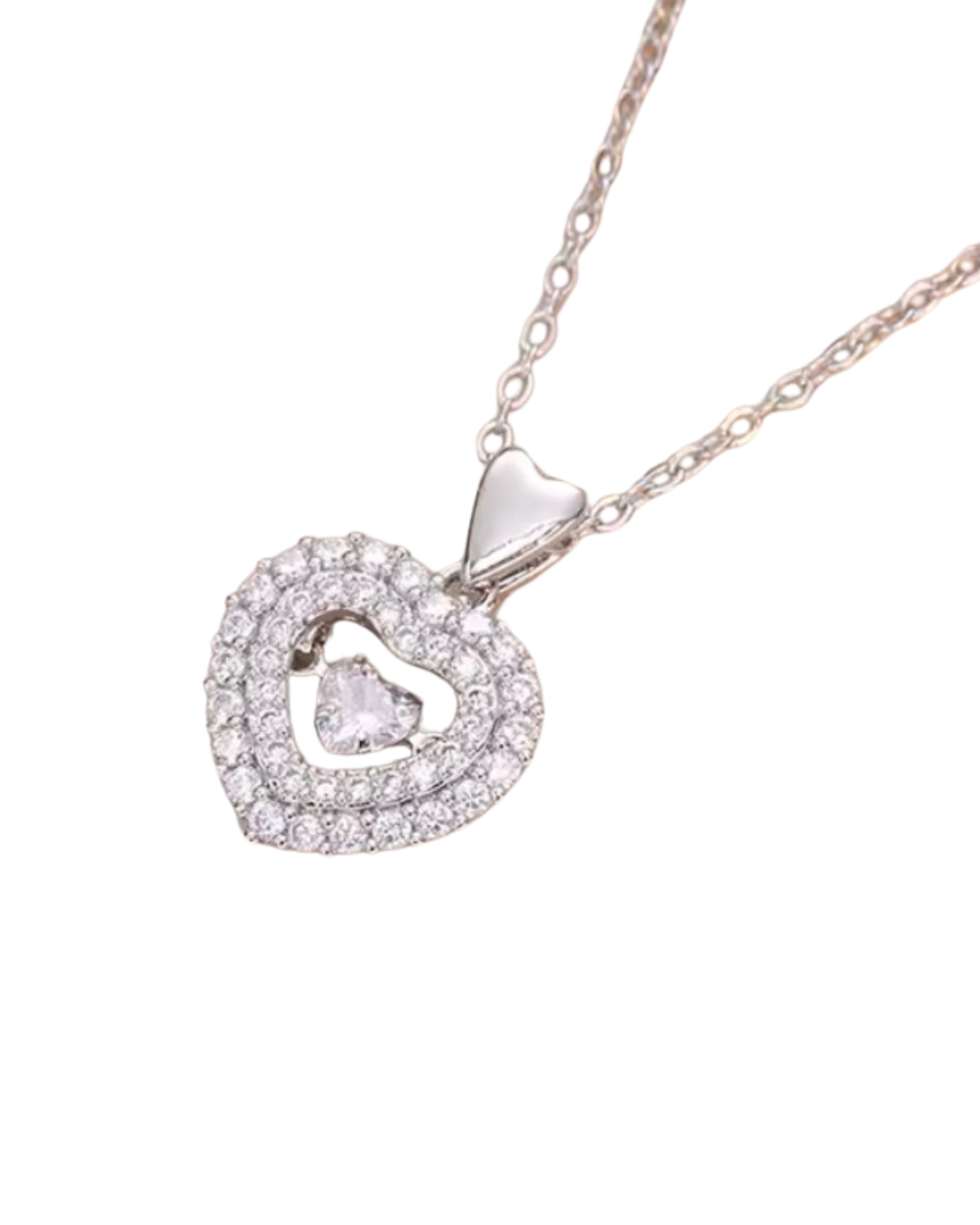 Double Heart Necklace