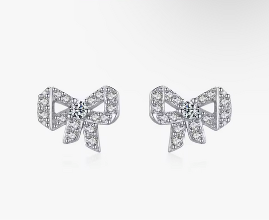 Bow earrings