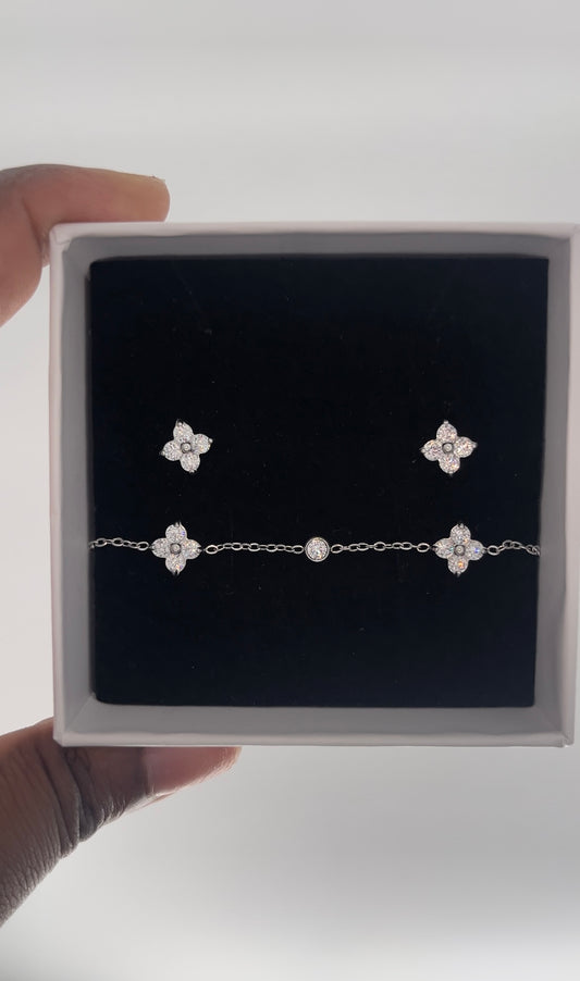 Bracelet & earring set