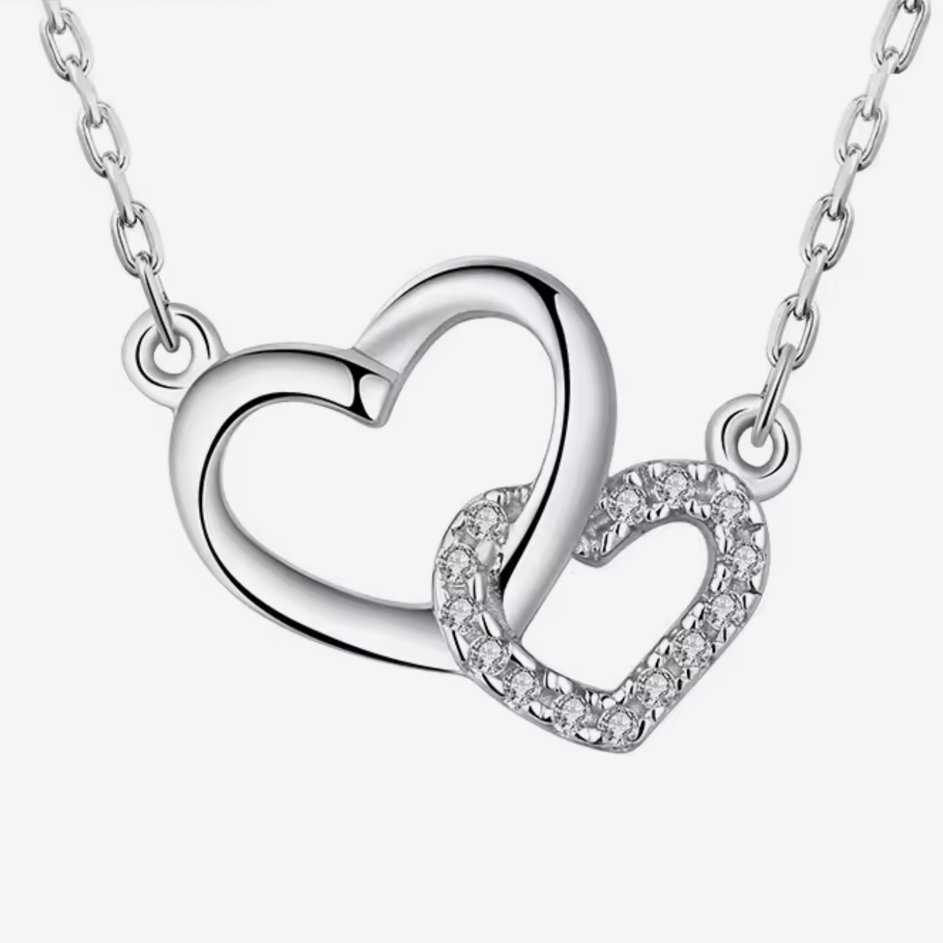 Double Heart Necklace