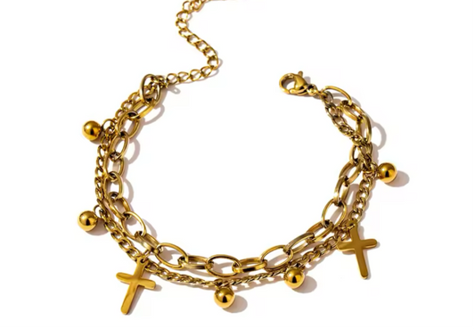 Cross bracelet