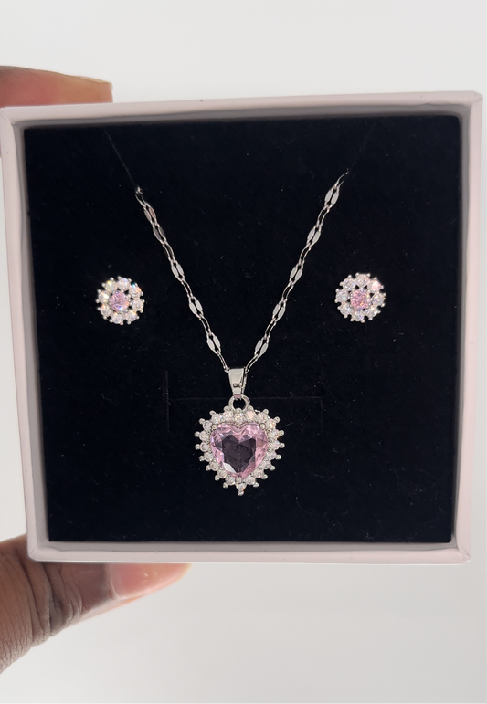S925 Sterling silver set