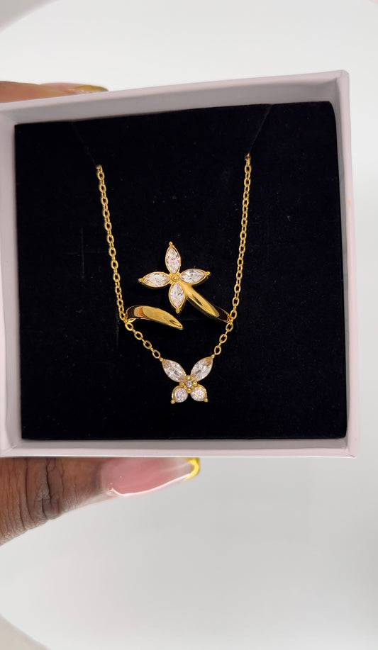 Necklace & ring set