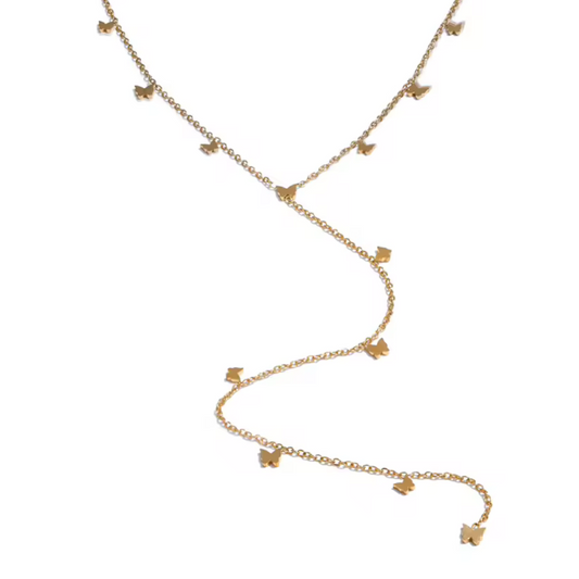 Butterfly Y Necklace