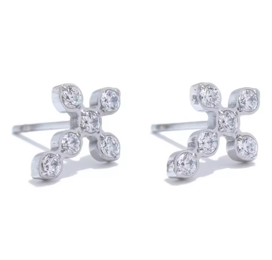 Cross earrings