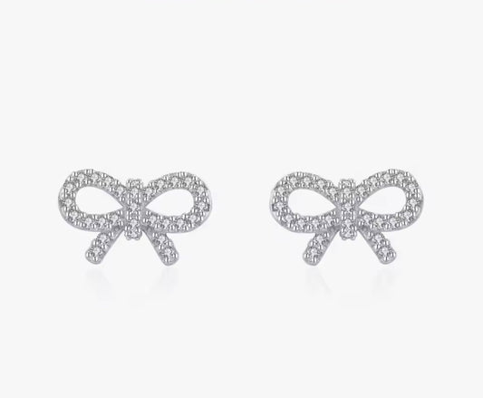 Bow earrings
