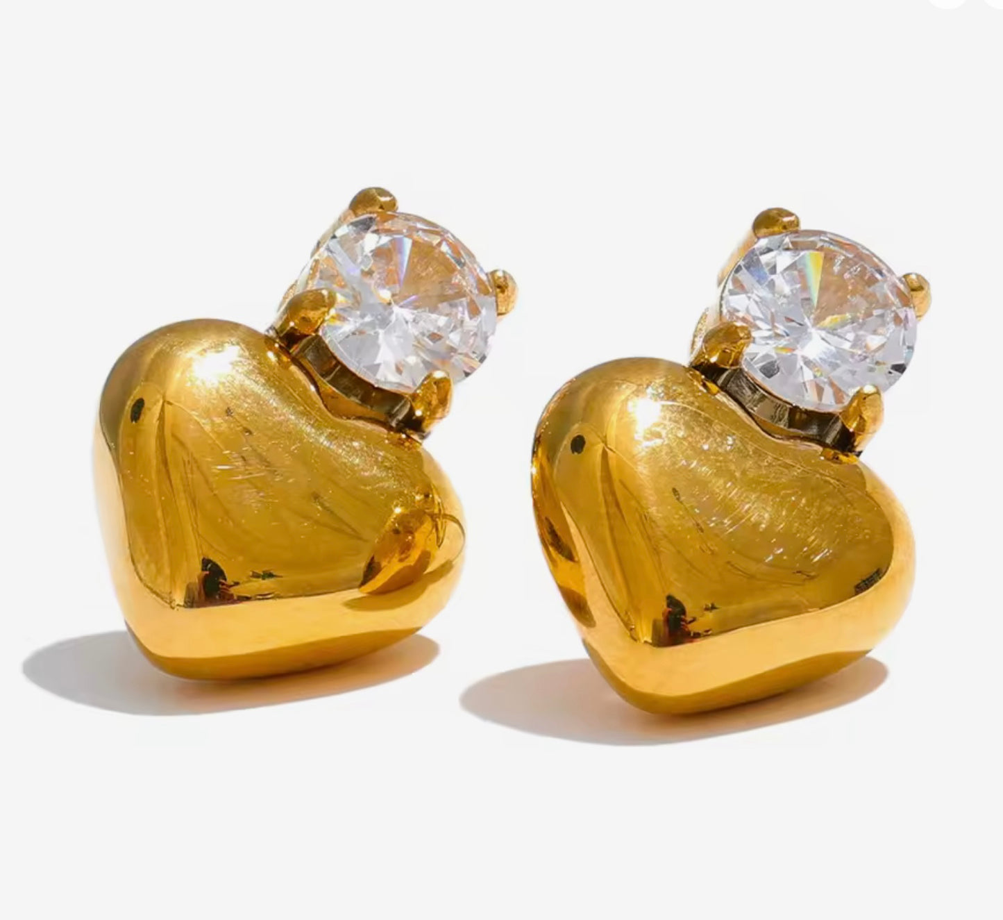 Jumbo Heart Earrings