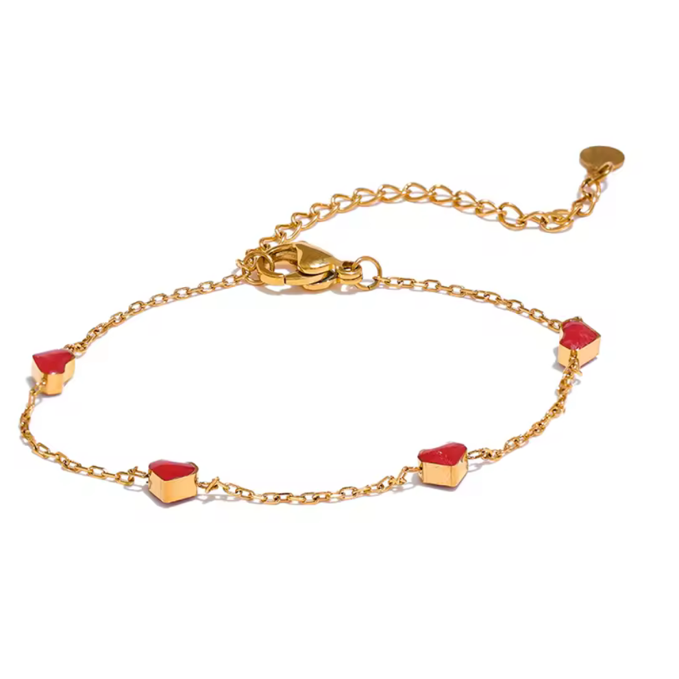 Red Heart Bracelet